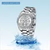 Horloges Ever Move Nieuwe luxe mode gelegeerd stalen horloge voor dames casual armband waterdicht quartz diamanten horloges cadeau voor vriendin 24329
