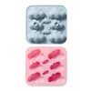 Moules de cuisson 3D nuages en forme de fondant moule biscuits bricolage dessin animé presse