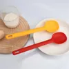 Spoons High Temperature Resistant Silicone Stirring Spoon Large Size Anti-scald Soup Long Handle Seasoning Cake