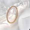 Designer Brand original V Gold Van One Row Bracelet Diamond Feme