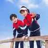 customized primary school uniforms for spring and autumn, first-grade children's clothes, children's sports meet school uniforms O5Z6#