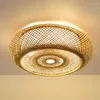 Ceiling Lights Simple Modern Bamboo Antique Lamp Chinese Zen Dining Room Tea Living Study Bedroom