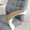 Pokrywa krzesełka forcheer wodoodporna elastyczna pokrywa podłokietnika 2 sztuki część wodoodporna Jacquard biurowa ramię ramię