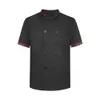 Дышащая униформа шеф-повара Рубашка шеф-повара Дышащая грязеотталкивающая униформа шеф-повара для кухни Персонал ресторана для поваров F6IK #