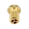 3D-printermondstuk voor 1,75 mm Filament E3DV6 kloon-CHT Tip Nozzles koperen koperen printkop 0,4 mm hoge stroom