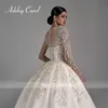 Ashley Carol Ball Grow Wedding Dres for Women 2024 Surpergling Residents Hedder Vestidos de Novia P5K2#