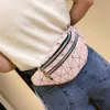 Nouveau Fi Femmes Taille Packs Fanny Pack Pochette Hip Bourse Satchel Laser Ceinture Sacs Motifs Géométriques Portefeuille z1Os #