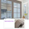 Window Stickers Thickened Self-Adhesive Waterproof Wood-Like Grain Sticker For Speaker Door Furniture Decoration Fashion Gray Wood Paster