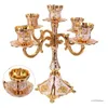 Kandelaars Elegante houder Europese standaard Home Specials Gelegenheid Bijeenkomsten Kopje Tafel Exquisites Decoraties