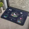 Bath Mats Cute Animal Pattern Kitchen Entrance Door Mat 40 60 Coral Velvet Carpet Doormat Floor Soft Anti-Slip Rug Home Decor