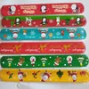 Party Favor Random 100pcs Bracelets de Noël Slap Bandes pour enfants Sacs Bracelets de remplissage