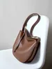 Frauen minimalistischen komfortable weiche echtes leder luxus Lazy stil rindsleder pendler schulter crossbody weibliche taschen T8MB #