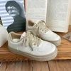 Casual skor Little White For Womens Small and Japanese Student Cricket Autumn Leisure Trend Leather Sneakers Women