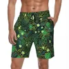 Men's Shorts Elegant Floral Board Summer Modern Flowers Sports Beach Comfortable Hawaii Design Large Size Swim Trunks