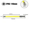 1 / 2pcs FPH2 65 mm 110 mm Bid de tournevis à fente spécifique magnétique pour les outils de commutateur de socket électricien Accessoires