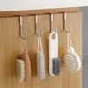 Kitchen Storage 1-5PCS Preferred Material Double S Hook Stainless Steel Rear Door No Need To Punch Strong Bearing Capacity Type