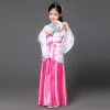 Traditionele Chinese Dans Kostuums voor Meisjes Oude Opera Tang-dynastie Han Ming Hanfu Dr Kind Kleding Volksdans Kinderen k0vn #