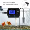 Professionell exakt pH-mätare akvarium Multi-parameter Digital vattenkvalitet Monitor Vatten Tester Acidometer Hydroponics Tool