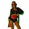 Chinesischer Stil Ds Performance Kleidung Damen Gogo Tänzer Outfits Nachtclub Bar Dj Bühnenkostüme Festival Rave Kleidung DQS12286 x01j #