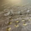 Decorazione per feste 80 cm / 120 cm Portacandele Candelabri in metallo della sala Centrotavola da tavolo per consegna a goccia rotonda Giardino domestico Fes Dhcik