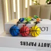 Porte-clés sport basket-ball bleu porte-clés personnel créatif sac à dos cartable petit pendentif voiture porte-clés cadeau d'anniversaire souvenir