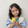 Accesorios para el cabello, Clips fluorescentes de Color caramelo coreano, Pin Floral dulce para niños, sombreros para niñas y niños