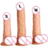 NXY Dildos Dongs Multifrequenz riesiger Dildo -Vibrator 360 ° Rtation Vibration Penis Erwachsene Sexspielzeug realistischer Big Dick Phallus für Frauen Masturbation 240330