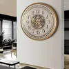 Wall Clocks Large Metal Gear Clock Modern Creative Vintage Silent Home Decor Retro Living Room Decoration Gift Ideas