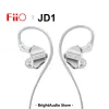 Écouteurs Fiio JD1 Dynamique High Performance Dynamic Conducteur Inear Monitphone IEM HIFI Bass Stereo Headset Sport Gaming Earbuds avec micro