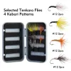 Combo Goture Tenkara canne à pêche à la mouche Combo 3.6M avec ligne principale Tippet crochet gardien mouches Kit boîte ensemble de tubes