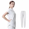 Groothandel Operatiekamer Medische Uniform Scrubs Ziekenhuis Werken Scrubs Set Medische Benodigdheden Verpleegkundige Tandheelkundige Chirurgie Pak Werkkleding K6LC #