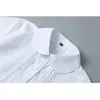 Japanische Schuluniform Mädchen Kurzarm Stickerei Hemd Rundhals JK Japanische Schuluniform Cott Weißes Hemd Fawn Muster 81fV #