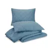 Sängkläder set Blue Diamond Gaze Quilt King Set