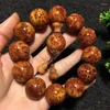 Strand Arborvitae Full Scar Men's 2.0 High Oil Pomegranate Flower Sparrow Eyes Bracelet Hand Jewelry Gift