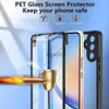 Obudowy telefonu komórkowego 360 Całkowita ochrona przed ciałem dla Samsung Galaxy A34 5G A54 A14 A24 4G A04 A04S M53 M33 M52 Krzemowy pokrywa YQ240330