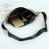 paljetter holografiska Fanny Pack Feminina midja Pack Women's Laser Chest Midjeväska Kvinnor Beltpåse Bum Bag 2019 Ny 436A#