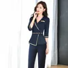 Spa Massage Vêtements de travail Hôtel Frt Bureau Beauté Sal Nail Technicien Uniforme Slim Pantalon Costume Profial Esthéticienne Salopette e1mZ #