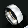Обручальные кольца Letdiffery Простые мужские и женские кольца 2/4/6/8 мм из нержавеющей стали для пары, друга, родителей, ювелирные изделия на годовщину свадьбы, подарки, дропшиппинг 24329