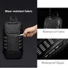 ozuko Motorcycle Chest Bag Anti-thief Men Crossbody Bag Waterproof Shoulder Bags USB Charging Short Trip For Male Travel Pack X2nl#