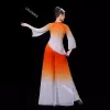 classical dance woman graceful Chinese style Yingshan red Yangko dr fan dance umbrella dance performance set Q3ww#