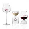 Wine Glasses Red Cocktails Goblet 3D Love Heart Glass Cups Multi-Functional Champagne Creative Drinking Cup For