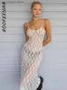 Basic Casual Dresses BOOFNAA S Through Floral Mesh Lace Dresses Y2k Sexy Black Tie Up Hollow Out Backless Maxi Long Dresses Women 2023 C16-BI15 T240330