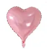 Decoração de festa 5 pcs 18 polegadas formato de coração estrela de cinco pontas folha de alumínio balões de hélio casamento aniversário crianças brinquedos presentes