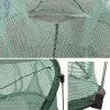 Accessoires de pêche automatique Piège net Cage Round Forme Durable Open for Crabe River homard des écrevisses extérieures