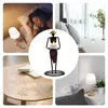 Candle Holders Iron Abstract Character Waiter Sculpture Holder Stand Home Decoration Table Centerpiece For