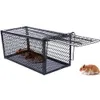 Outils d'élagage Film Accueil Piège Catcher Souris Rat Bait Souris Live Box Cage Humane Rongeur Animal Contrôle Hamster Fer Drop Livraison Jardin Otpqf