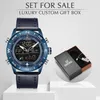 Heren Horloges Topmerk NAVIFORCE Mode Sport Horloge Mannen Waterdicht Quartz Klok Militaire Horloge Met Box Set Voor 2366