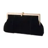 Designer Luxury Fashion Diamond Clutch Påsar rak vårmiddagspåse Plysch Bankett Kvällsklänningsväska Handhållen väska