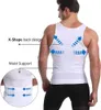 Shapers Männer T-Shirt Abnehmen Körper Bauch-steuer Weste Hemd Kompression Bauch Shaper Hemd Gym Sport Unterwäsche Top Shapers 240327