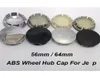 100 stks Wieldoppen Auto Center Hub Cover Cap Badge 56mm Glossymatteblack5180357